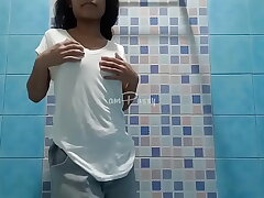 Filipina Teen's Shower Solo Session