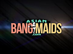 Filipino Maid's Plump Ass Devoured by Monster Cock