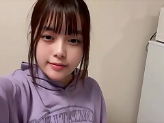 Momoka's Solo Selfie Masturbation
